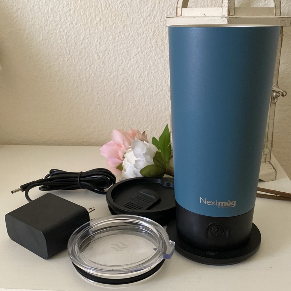 Nextmug Go Slate Blue Travel Mug Tumbler 16oz